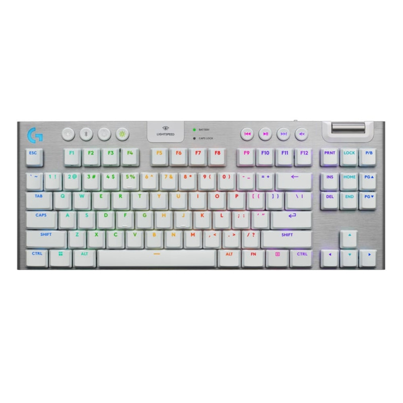 Logitech G915 X TKL Wireless RGB Gaming Keyboard - White