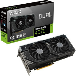 Asus Dual GeForce RTX 4070 12GB OC Edition Graphics Card