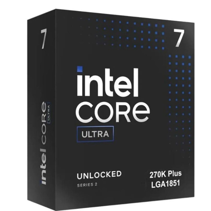 Intel Core Ultra 7 270K Plus 24 Cores 24 Threads LGA1851 5.5GHz Processor