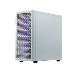 Cooler Master Elite 502 ATX ARGB Fan Tempered Glass Case - White (Without Power Supply)