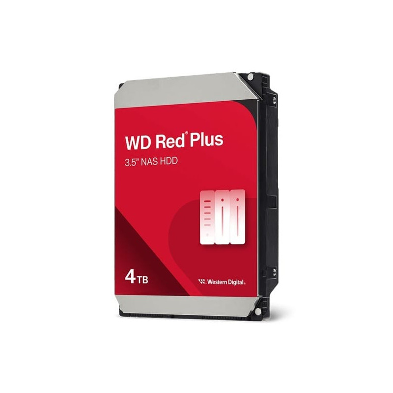 Western Digital 4TB Red Plus Internal NAS 3.5" Hard Drive