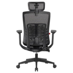 Fantech OC1 Ergonomic Office Chair With Adjustable Lumbar - Black