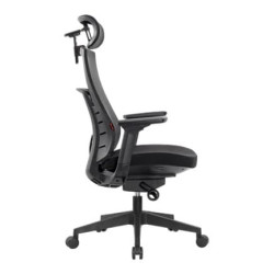 Fantech OC1 Ergonomic Office Chair With Adjustable Lumbar - Black
