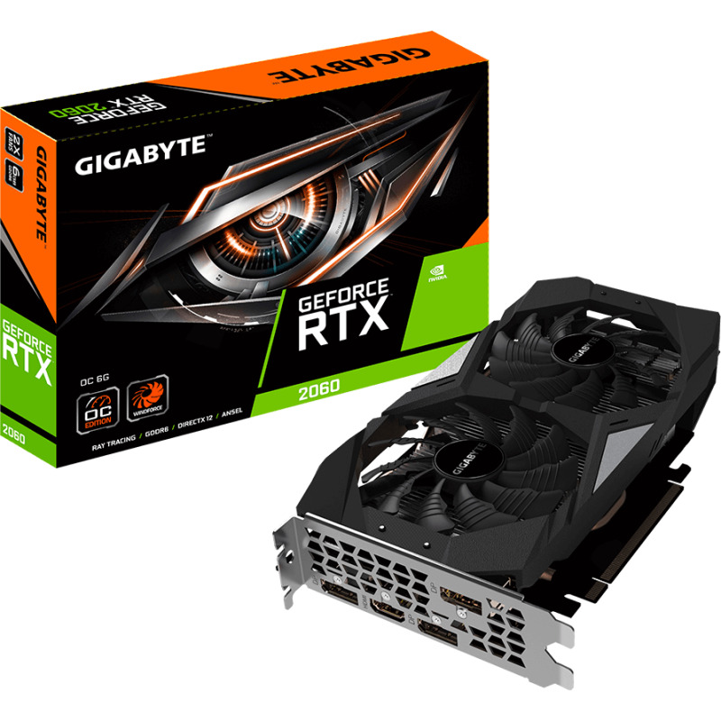 Manufacturer Refurbished Gigabyte GeForce RTX 2060 OC 6G Graphics Card