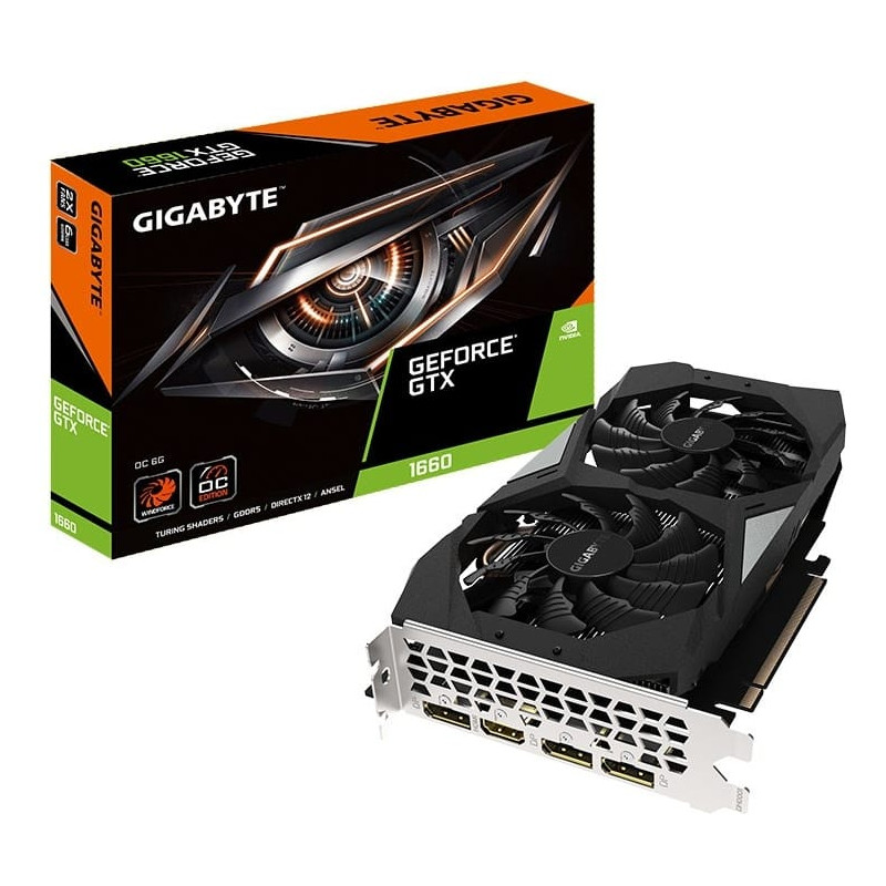 Manufacturer Refurbished Gigabyte GeForce GTX 1660 OC 6G Graphics Card