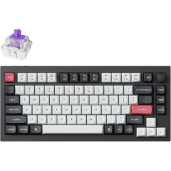 Keychron K10 V2 QMK Wireless Custom Mechanical White Backlight Keyboard - Super Red Switch