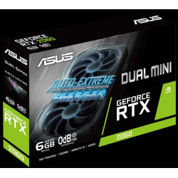 Asus Dual -RTX2060-6G-MINI Graphics Card NVIDIA GeForce RTX 2060 6 GB GDDR6