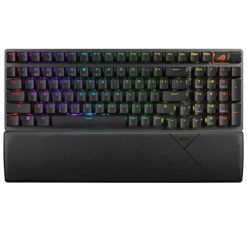Asus ROG Falchion ACE HFX 65% Analog Gaming Keyboard - Pre-Lubed ROG HFX Magnetic Switch - PBT Keycaps, 8000Hz Pulling Rate, Cov