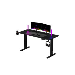 Fantech GD914 Motorised Height Adjustable Gaming Desk - Black