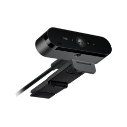 Logitech Brio 4K Ultra HD Webcam with Windows Hello support - Graphite