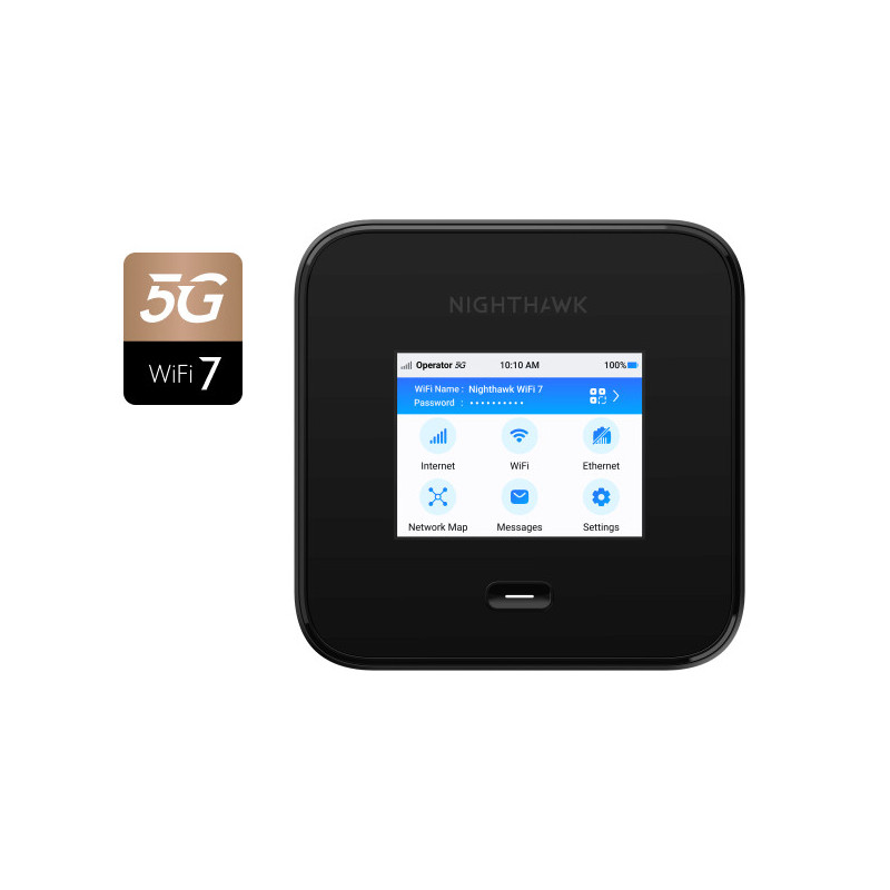Netgear Nighthawk M7 Ultra Wifi 7 5G mmWave Mobile Hotspot Router