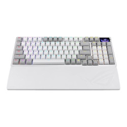 Asus ROG Azoth 96 HE Lite Gaming Mechanical Keyboard ROG HFX V2 Magnetic Hot-Sappable Switch Tri-mode OLED Display 8K Polling Ra