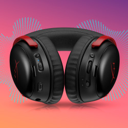 HP HyperX Cloud III S Wireless Black-Red Headset