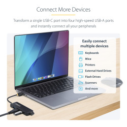 Startech 4-Port USB Hub USB-C to 4x USB-A 5Gbps