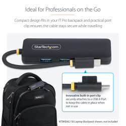 Startech 4-Port USB Hub USB-C to 4x USB-A 5Gbps