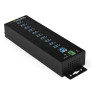 Startech 10-Port Industrial USB 3.0 Hub With Power Adapter