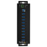 Startech 10-Port Industrial USB 3.0 Hub With Power Adapter