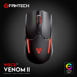 Fantech VENOM II WGC2 Wireless Gaming Mouse - Black