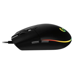 Logitech G203 LightSync RGB Colour Wave Optical Gaming Mouse - Black