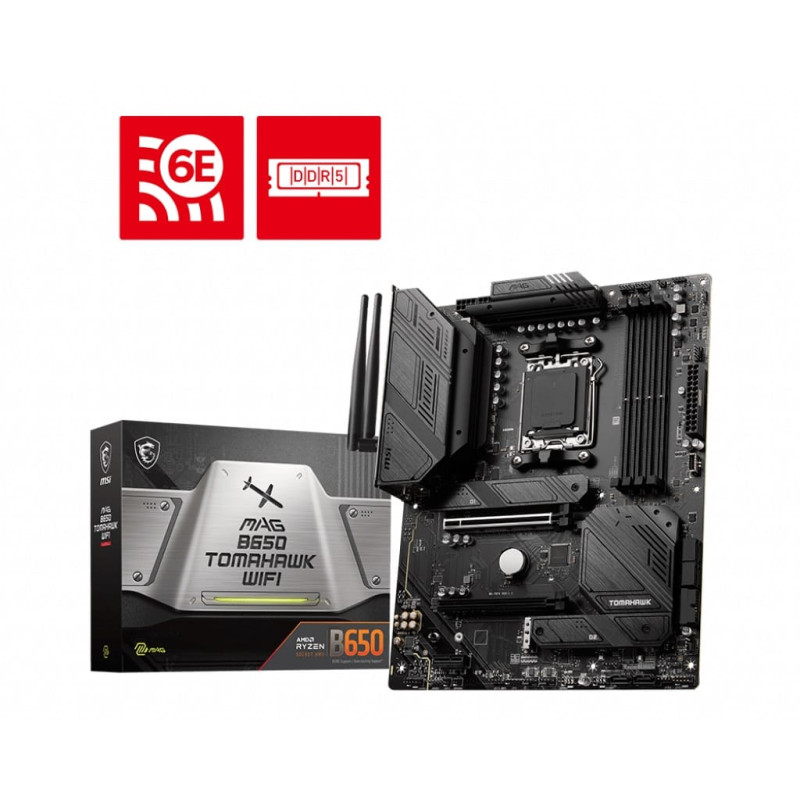 MSI B650M GAMING PLUS WIFI AM5 Micro-ATX Motherboard