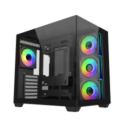 MSI MAG FORGE M100R Micro-ATX Computer Case - White