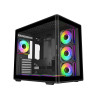 Asus PRIME AP202 Tempered Glass Micro-ATX Case - Black