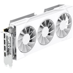AMD XFX Swift AMD Radeon RX 9070GRE White Triple Fan Gaming Edition 12GB GDDR6 Graphics Card