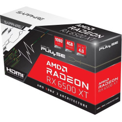 (Refurbished) Sapphire Pulse Radeon RX 6500 XT 4GB Graphics Card