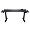 Fantech Office Desk Height Adjustable Motorised Electric Stand Gaming Table - White