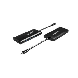 Simplecom USB-A and USB-C to 4-Port USB 3.0 Hub
