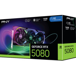 PNY GeForce RTX 5080 OC 16B XLR8 ARGB Graphic Card
