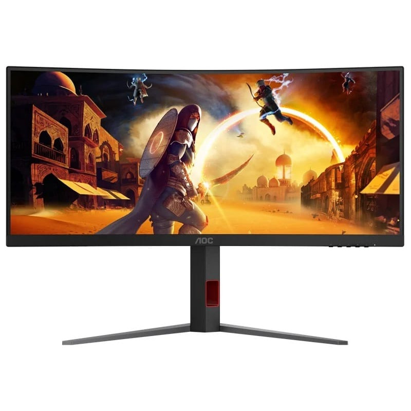 AOC CU34G4 34" WQHD 1ms 180Hz HDR10 Curved Adaptive Sync Gaming Gaming Monitor