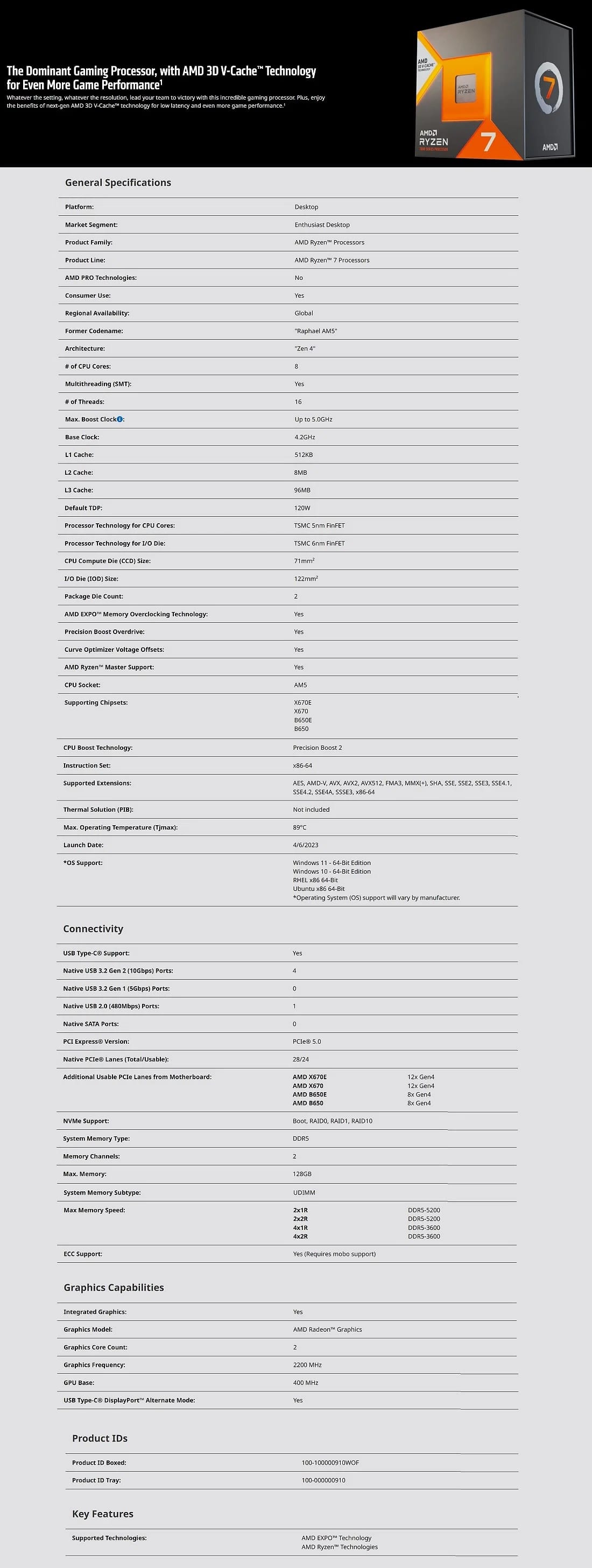 Product Details