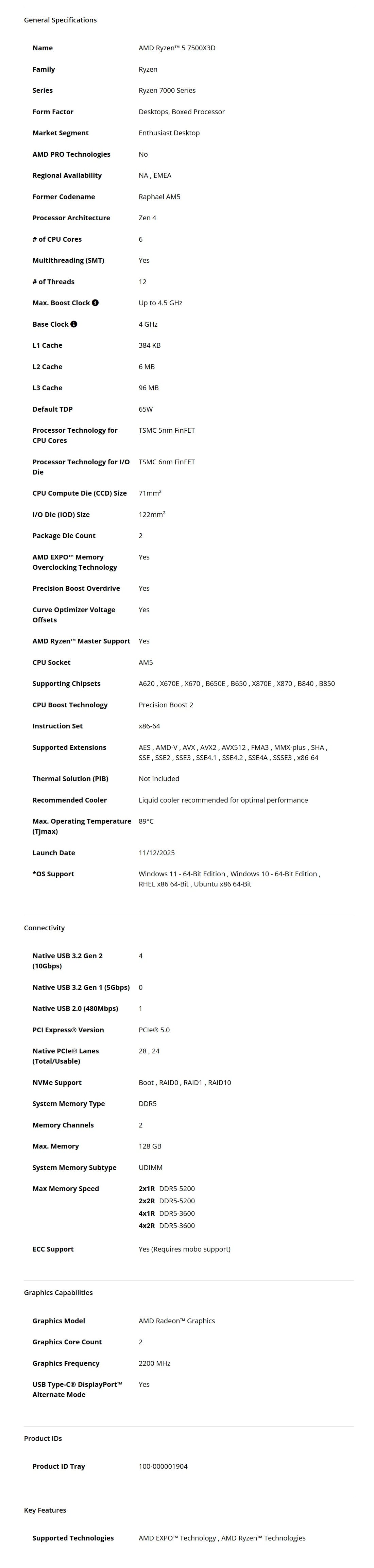 Product Details