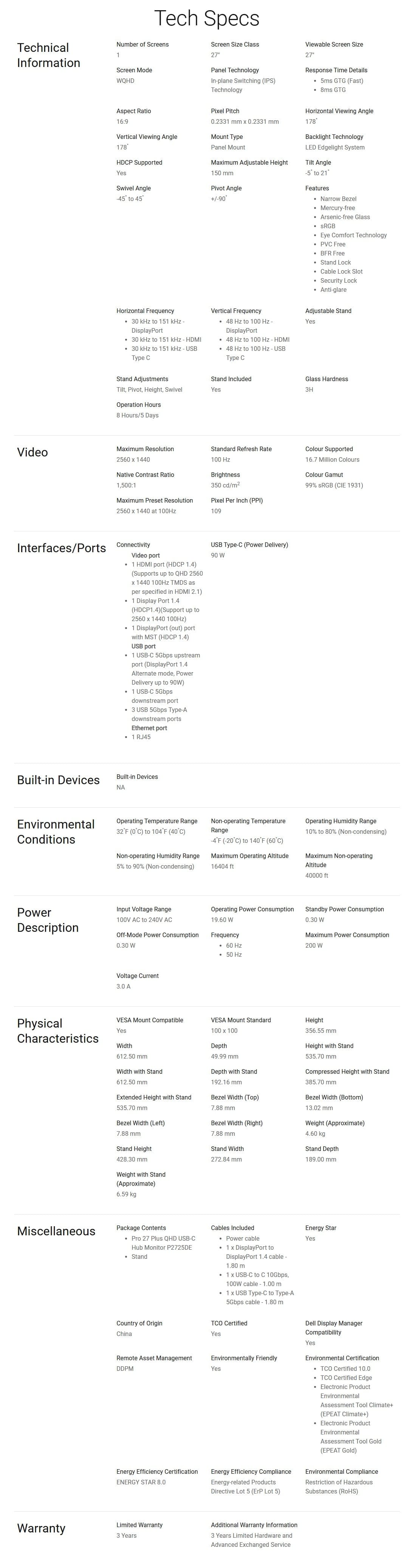 Product Details