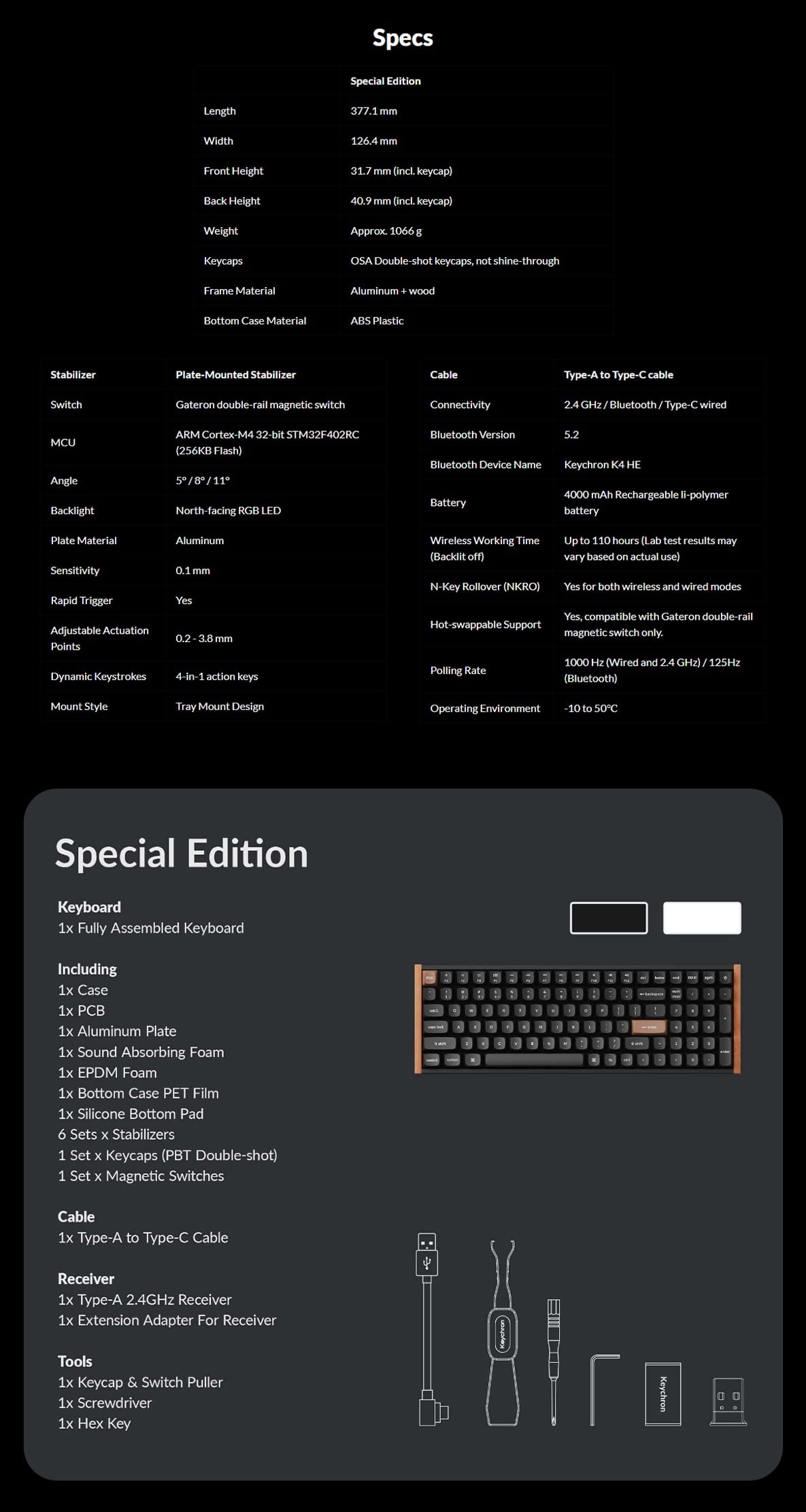 Technical Specifications